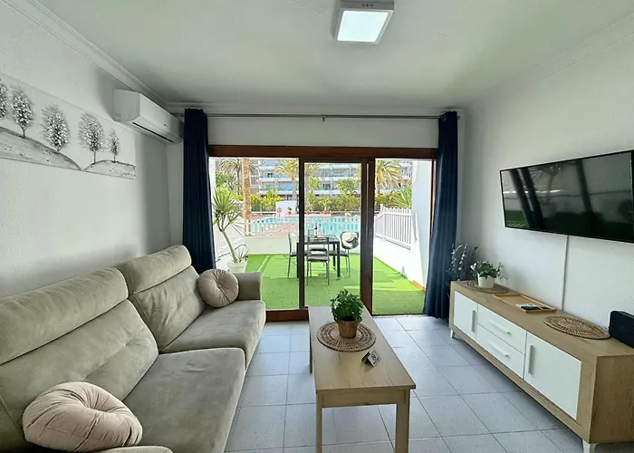 Tropical Terraza A La Piscina Apartament Playa del Inglés